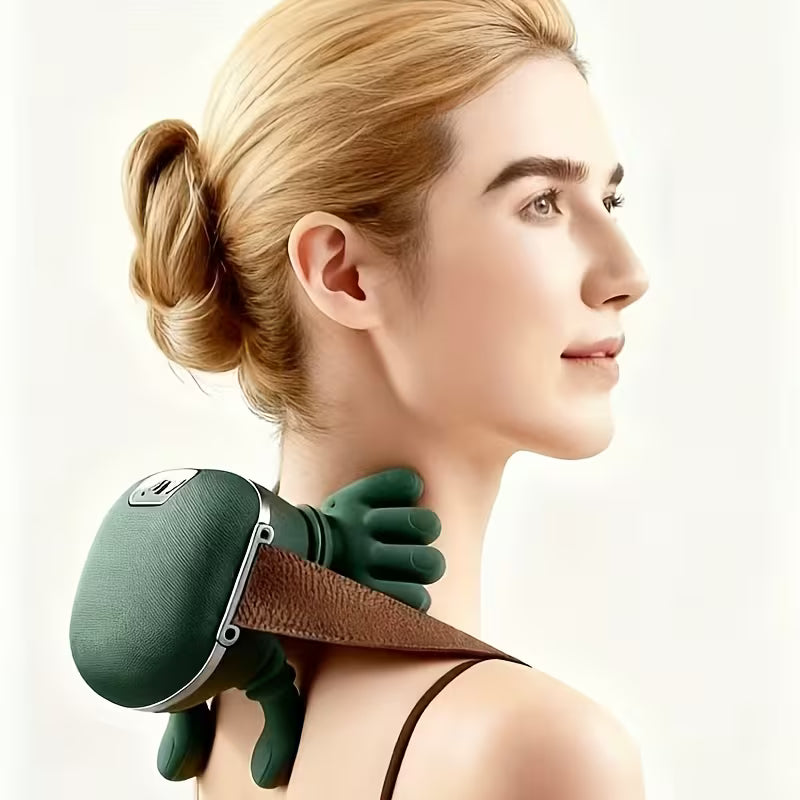 New Trapezius Massager Shoulder and Neck Massager Cervical Spine Heat Home Neck Massager