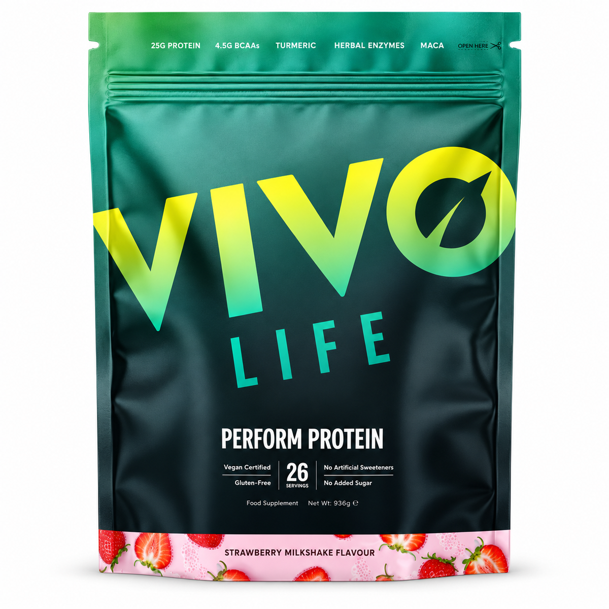БОЛЬШАЯ ЭФФЕКТИВНОСТЬ Сырой растительный белок и BCAA - Vivo Life
