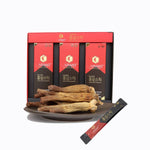 Korean Red Ginseng Extract liquid sticks by OLD PRODUCTS, 30 sticks in red box, 8.6mg/g ginseng extract, 300g total.