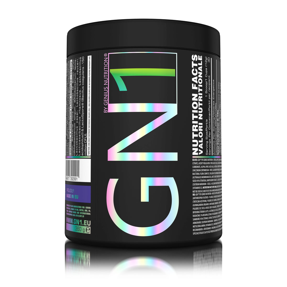 GN1® 360gr/30 Serv, Genius Nutrition 