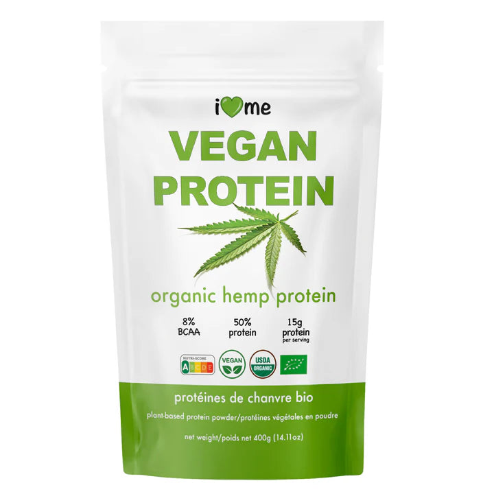 I LOVE ME, Organic Hemp Protein Powder,400g