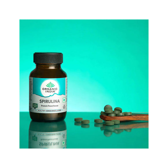 Organic India, BIO Spirulina, 120 Veggie Tablets