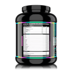 Genius Nutrition iWHEY Cookies and Cream protein powder in a 2000g container, showing the product packaging.