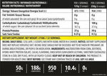 Genius Nutrition IGAIN Protein Powder 2750g, 22 servings, rich in amino acids, in a black container with scoop and label details.