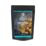 Herbalistas Connemara BIO Irish Sea Moss Powder in a 50g jar, showcasing the green, powdered sea moss on a neutral background.