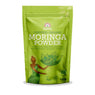 Old Products Iswari BIO Moringa Powder supplement in 125g package, gluten-free, with a front view of the green powder container.