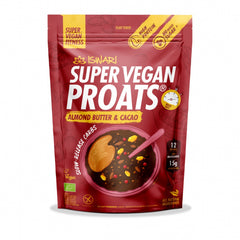 Iswari, BIO Super Vegan Proats, миндальное масло и какао, без глютена, 750 г