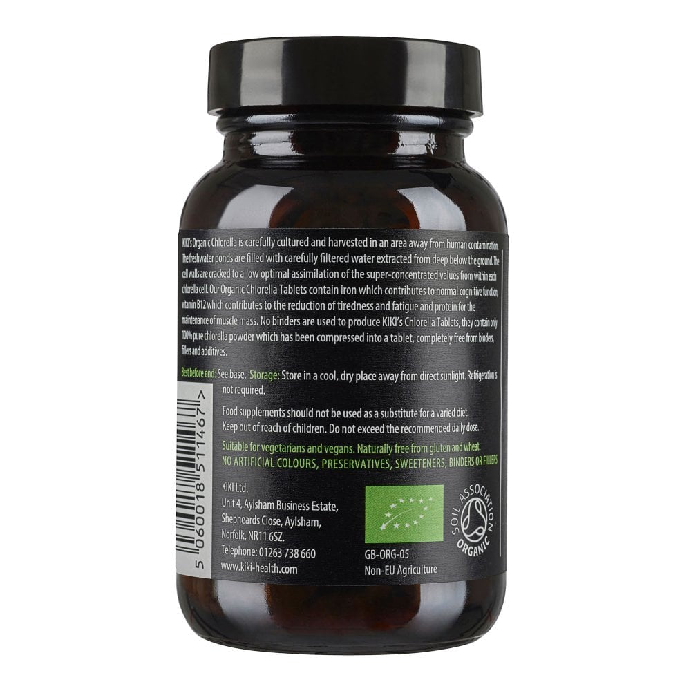 Kiki Health, Organic Chlorella, 200 Tablets