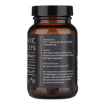 Kiki Health Organic Cordyceps Mushroom Extract supplement in 60 vegan capsules, herbal health support, natural mushroom extract.