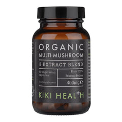 Kiki Health, Organic 8 Multi Mushroom Extract Blend, 60 Vegicaps