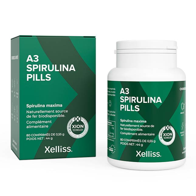 Zinzino, A3 Spirulina Pills, 80 pills - GREEN LIFE CYPRUS