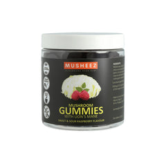 Musheez, BIO, Lion's Mane Gummies Dual Extract 15:1, 1000mg, 60 Gummies