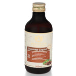 Herbalistas Maharishi Ayurveda Livomap Liquid supplement in a 200ml bottle, featuring a natural herbal formula for liver support.