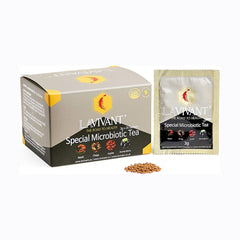 Lavivant, Korean Red Ginseng, Microbiotic Tea, with Reishi, Chaga, Jujube, Aronia, 20 Sachets