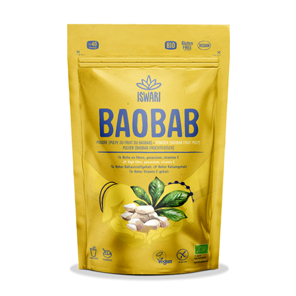 Iswari, BIO Baobab Powder 125g