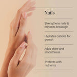 Herbalistas Kiki Health organic castor oil in a 250ml bottle, ideal for skincare and nourishing nails.