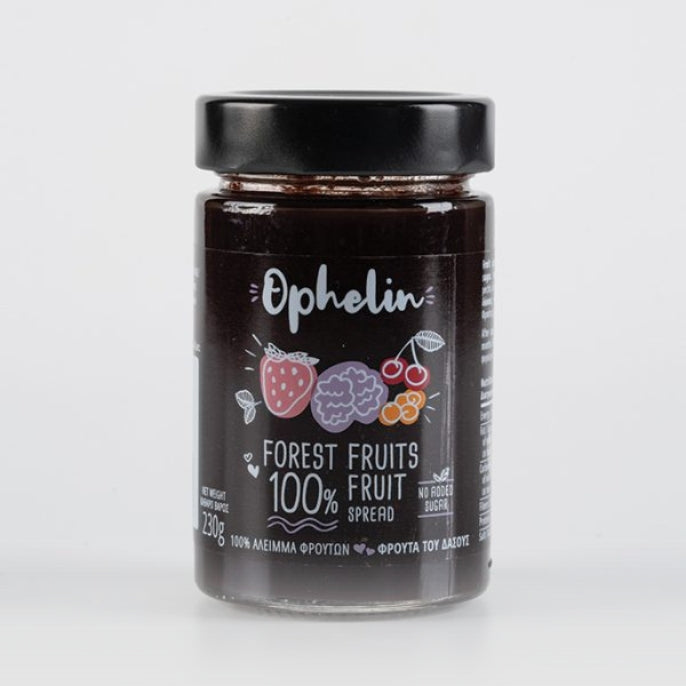 Ophellia 100% Forest Fruit Spread No Added Sugar 230g