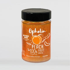 Ophellia 100% Peach Fruit Spread No Added Sugar 230g