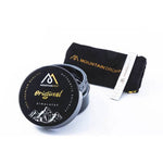 Herbalistas MountainDrop Original 100% Pure Natural Mumijo Shilajit Resin in a bag with a spoon for supplement use