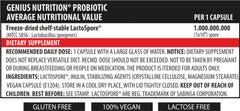 PROBIOTIC 60caps/60 Serv, Genius Nutrition 