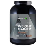 Adams Supplements chocolate muscle-building protein powder in 3kg jar with 60 servings, high-protein supplement for muscle growth