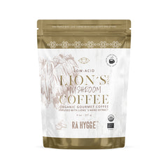 Rå Hygge, BIO Lions Mane Mushroom Coffee, Filter Ground, 227g