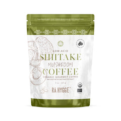 Rå Hygge, BIO Shiitake Mushroom Coffee, Whole Beans, 227g