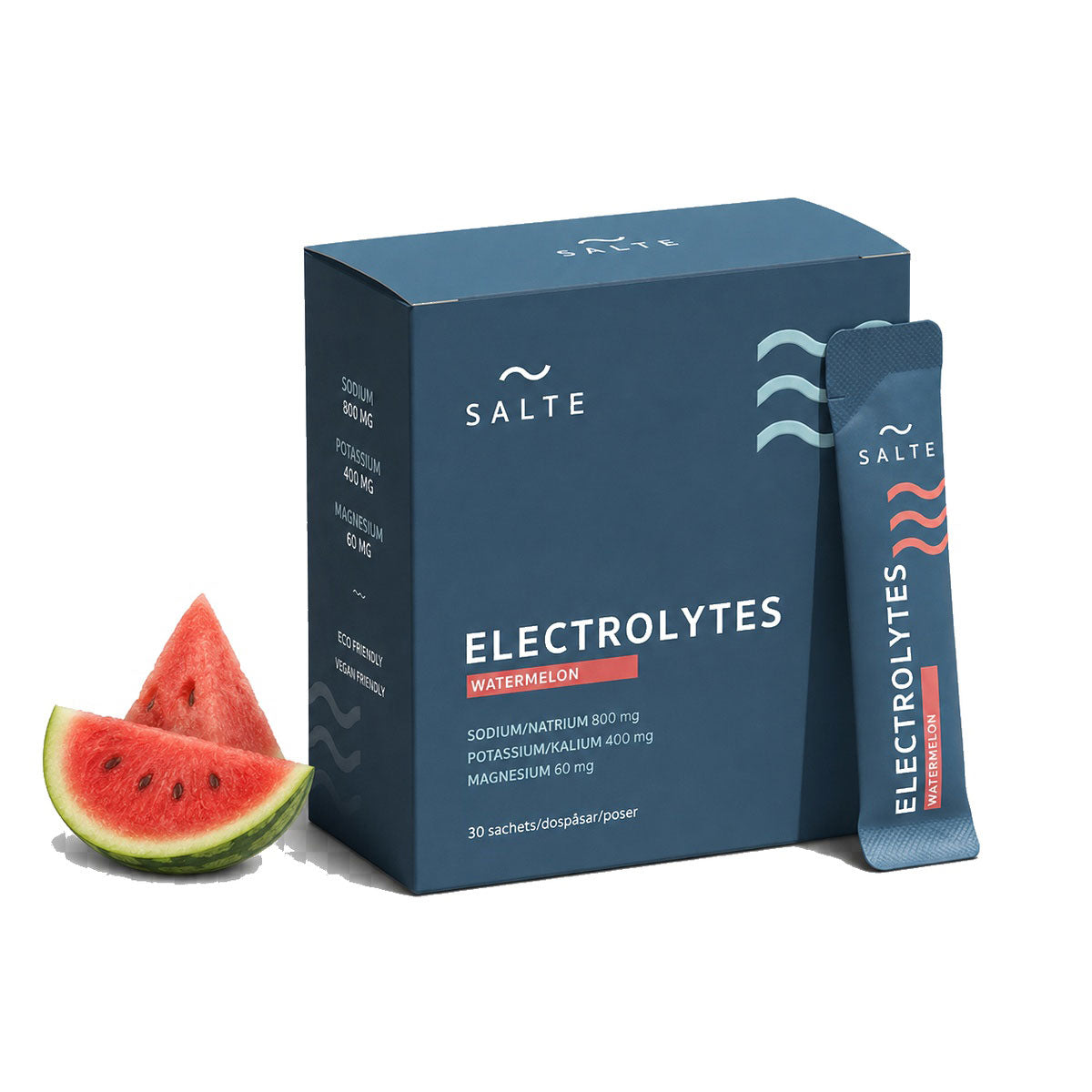 Salte, Performance Electrolytes, Γεύση Καρπούζι, 30 Φακελίσκοι