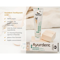 Maharishi Ayurveda, Ayurdent Toothpaste Mild, 75 ml