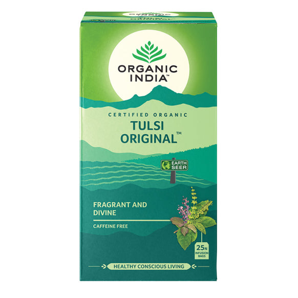 Organic India, BIO Tulsi Original Tea, 25 σακουλάκια έγχυσης 