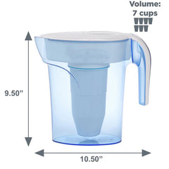 ZeroWater, 1.7 Liter Water Filter Jug