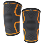 Genius Nutrition ELBOW SLEEVE GG-1 fitness equipment in black, designed for support and compression during workouts.