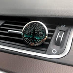 Car diffuser kit by AW GIFTS featuring a Tree of Life design, 30mm decorative accessory for vehicle air freshening.
