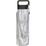 Healthy Human 21oz stone-white bottle, a durable drink accessory with a sleek design for hydration on the go.
