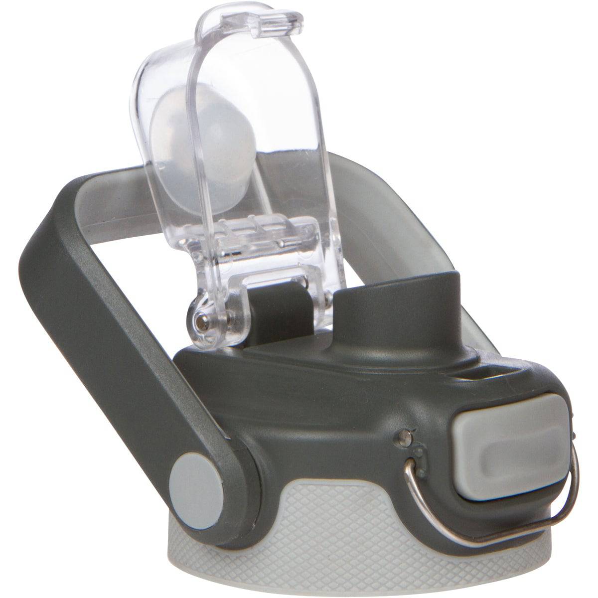 Healthy Human Flip N Sip lid for drink accessories showing the reusable, easy-to-use flip-top design on a white background.