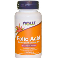 FOLIC ACID 800 MCG 250 CAPS - GREEN LIFE CYPRUS 