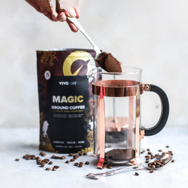 MAGIC ORGANIC COFFEE with Lion’s mane mushroom - GREEN LIFE CYPRUS 