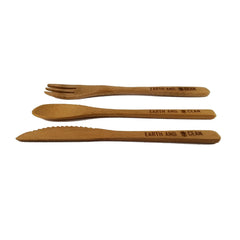 Bamboo Cutlery Set - GREEN LIFE CYPRUS 