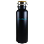 Stainless steel 600 ml Earth and Ocean water bottle by OLD PRODUCTS, featuring a sleek, eco-friendly drink accessory with ocean-inspired design.